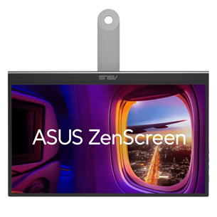 Asus ZenScreen OLED MQ16AHE, 16'', FHD, OLED, USB-C, серый - Портативный монитор