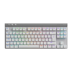 Logitech G515 Lightspeed, Tactile, US, valge - Juhtmevaba klaviatuur 920-012539