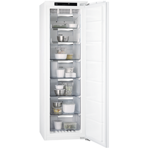 AEG 7000 Series, NoFrost, 204 L, height 177 cm - Built-in freezer