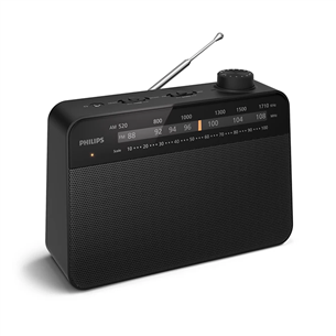 Philips TAR2509, black - Portable radio