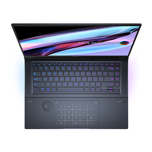 Asus Zenbook Pro 16X OLED, 16'', 4K UHD, OLED, i9, 16 ГБ, 2 ТБ, RTX 3060, черный - Ноутбук