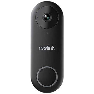 Reolink D340W, 5 MP, Wi-Fi, must - Nutikas uksekell kaameraga ja kellaga