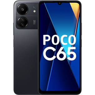 POCO C65, 6,74'', 8 GB, 5G, black - Smartphone MZB0FKTEU