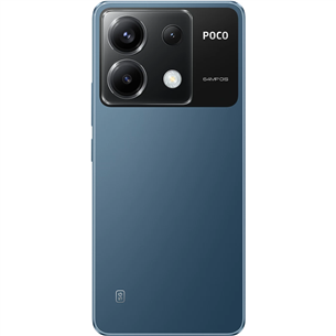 POCO X6, 6,67'', 8 GB, 5G, sinine - Nutitelefon