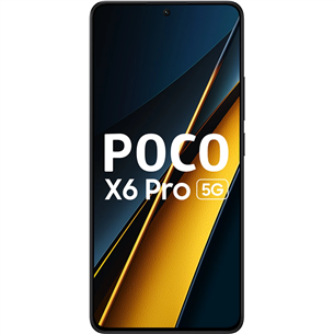 POCO X6 Pro, 6,67'', 8 ГБ, 5G, черный - Смартфон MZB0FUXEU