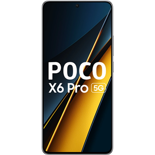 POCO X6 Pro, 6,67'', 8 ГБ, 5G, серый - Смартфон MZB0FVFEU