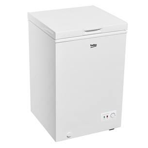 Beko, 98 л, ширина 54,5 см, белый - Морозильный ларь CF100EWN