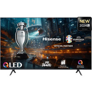 Hisense E7NQ PRO, 85'', 4K UHD, QLED, черный - Телевизор