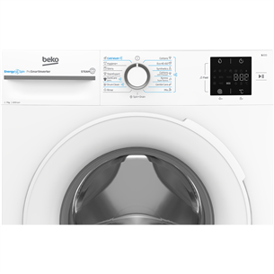 Beko, 7 kg, depth 49.6 cm, 1000 rpm - Front load washing machine