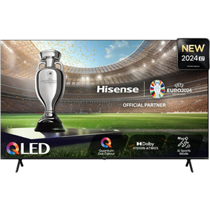 Hisense E7NQ, 85'', 4K UHD, QLED, черный - Телевизор