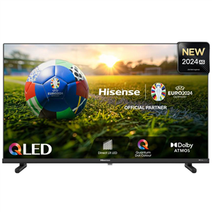 Hisense A5NQ, 32'', FHD, QLED, черный - Телевизор