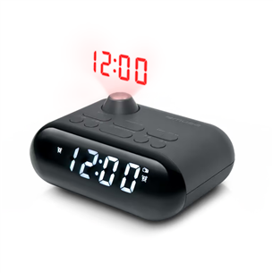 Muse M-179P, black - Clock radio