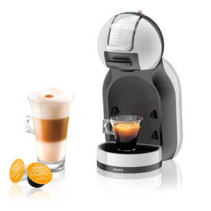 Krups NESCAFÉ® Dolce Gusto® Mini Me, hall/must - Kapselkohvimasin