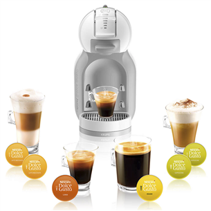 Krups NESCAFÉ® Dolce Gusto® Mini Me, hall/must - Kapselkohvimasin