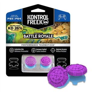 KontrolFreek FPS Freek Battle Royale, PS4, PS5, 2 шт., сиреневый - Накладки на стики 2345-PS5