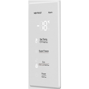 Hisense, NoFrost, 240 L, height 172 cm, silver - Freezer