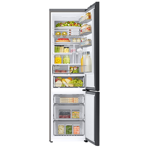 Samsung BeSpoke, 390 L, height 203 cm, white - Refrigerator