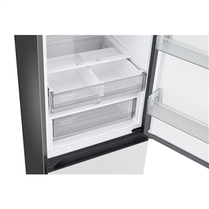 Samsung BeSpoke, 390 L, height 203 cm, white - Refrigerator