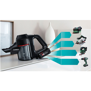 Bosch Unlimited 7, black - Cordless vacuum cleaner