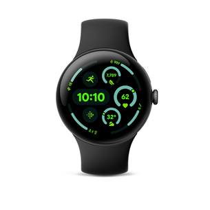 Google Pixel Watch 3, 45 mm, must - Nutikell GA05785-DE