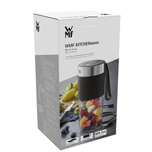 WMF KITCHENminis Mix on the Go, black - Mini-Blender