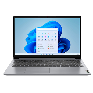 Lenovo IdeaPad 1 15AMN7, 15,6", FHD, Ryzen 5, 8 GB, 512 GB, hall - Sülearvuti 82VG00AGDU