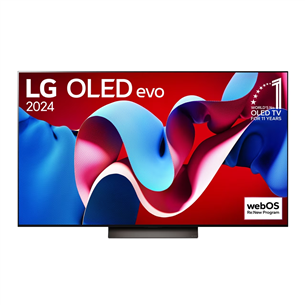 LG evo C4, 65'', 4K UHD, OLED, hall - Teler