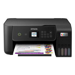 Epson EcoTank L3280, Wi-Fi, черный - Многофункциональный цветной струйный принтер