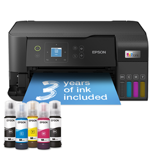 Epson EcoTank L3560, WiFi, черный - Многофункциональный цветной струйный принтер