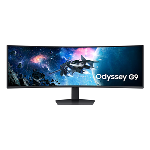 Samsung Odyssey G9, 49'', DQHD, LED VA, 240 Hz, kumer, must - Monitor LS49CG954EUXEN