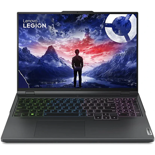 Lenovo Legion Pro 7 16IRX9H, 16'', WQXGA, 240 Hz, i9, 32 GB, 2 TB, RTX 4080, ENG, must - Sülearvuti 83DE004TLT