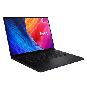 Asus ProArt P16 OLED, 16'', UHD, OLED, Ryzen AI 9, 64 GB, 2 TB, RTX 4070, W11P, must - Sülearvuti