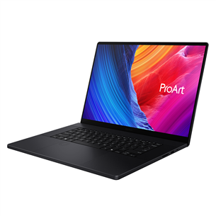 Asus ProArt P16 OLED, 16'', UHD, OLED, Ryzen AI 9, 64 GB, 2 TB, RTX 4070, W11P, must - Sülearvuti