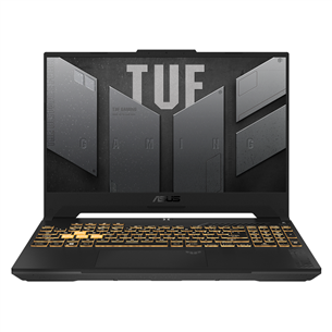 Asus TUF Gaming F15, 15.6'', FHD, IPS, i7, 16 GB, 512 GB, RTX 4070, hall - Sülearvuti FX507ZI4-LP031W