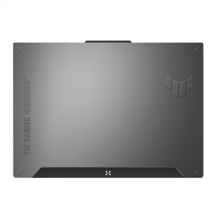 Asus TUF Gaming F15, 15.6'', FHD, IPS, i7, 16 ГБ, 512 UБ, RTX 4070, серый - Ноутбук