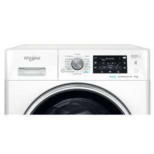 Whirlpool, 9 kg, sügavus 62.7 cm, 1400 p/min - Eestlaetav pesumasin