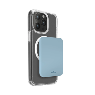 Puro Mini Power Mag, 4200 mAh, MagSafe, USB-C, sinine - Akupank PUFCBB40P2MAGLBLUE