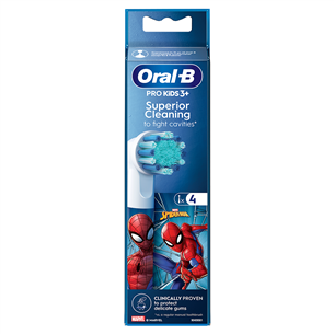 Braun Oral-B, Kids Spiderman, 4 tk - Lisaharjad