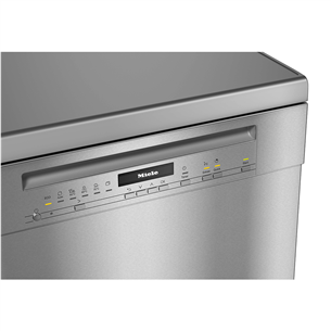 Miele, 14 place settings, stainless steel - Free standing dishwasher