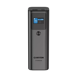 Canyon PB-2010, 27 000 mAh, USB-A, USB-C, dark gray - Powerbank