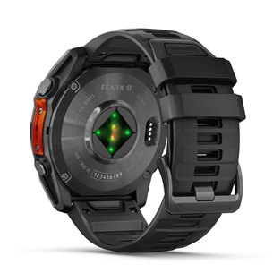 Garmin Fenix 8, 51 mm, tumehall - Spordikell