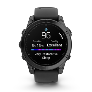 Garmin Fenix E, 47 mm, tumehall - Spordikell 010-03025-01