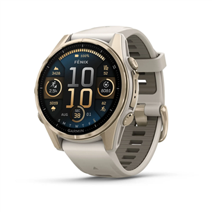 Garmin Fenix 8 Sapphire, 43 mm, kuld - Spordikell 010-02903-11