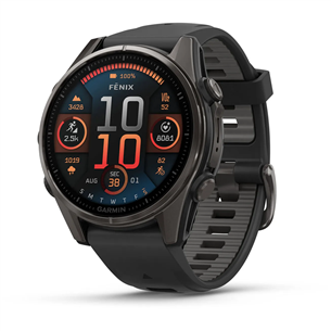 Garmin Fenix 8 Sapphire, 43 мм, темно-серый - Спортивные часы