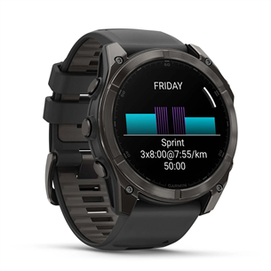 Garmin Fenix 8 Sapphire, 51 mm, tumehall - Spordikell