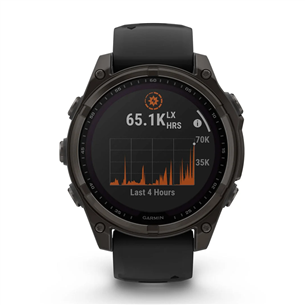 Garmin Fenix 8 Sapphire Solar, 47 mm, tumehall - Spordikell