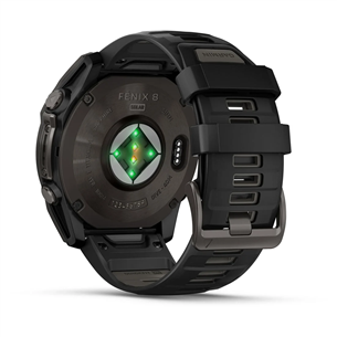 Garmin Fenix 8 Sapphire Solar, 51 mm, tumehall - Spordikell