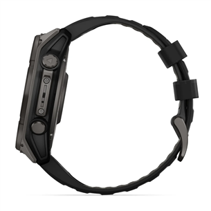 Garmin Fenix 8 Sapphire Solar, 51 mm, tumehall - Spordikell