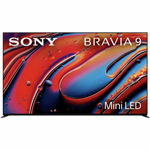 Sony Bravia 9 XR90, 85", 4K UHD, Mini-LED, must - Teler K85XR90PAEP