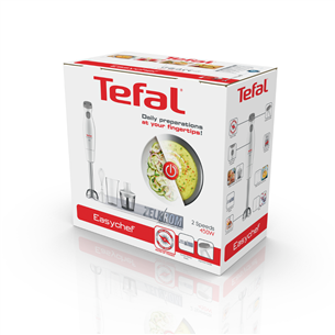 Tefal Easychef, 450 Вт, белый - Погружной блендер